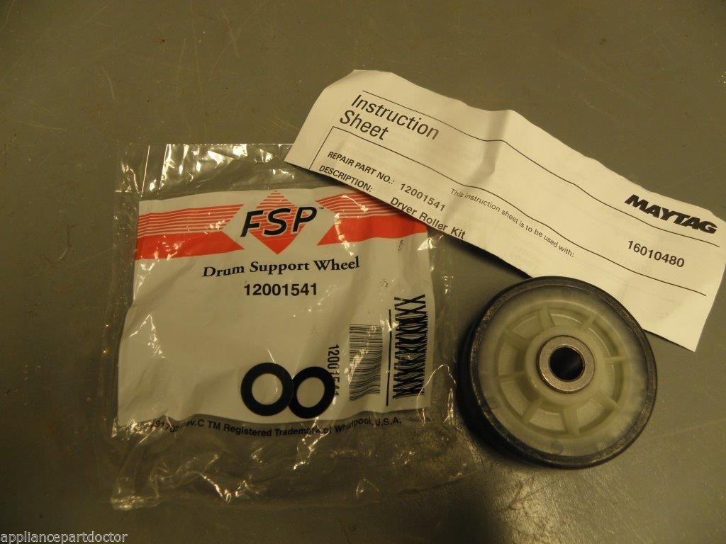 DRYER 12001541 W12001541 Drum Support Wheel NEW IN BOX DRYER 12001541 W12001541 Drum Support Wheel NEW IN BOX